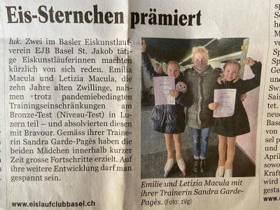 Emilia und Letizia Macula – Twins on Ice · Foto 237 von 377 · Instagram @twins_on_ice